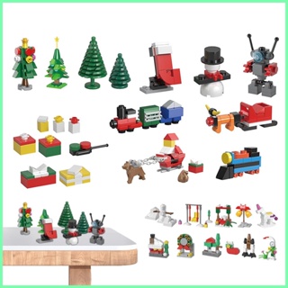 Advent Calendars for Kids Christmas Advent Calendar with 24 Different building block 24 Days Countdown to shuosth