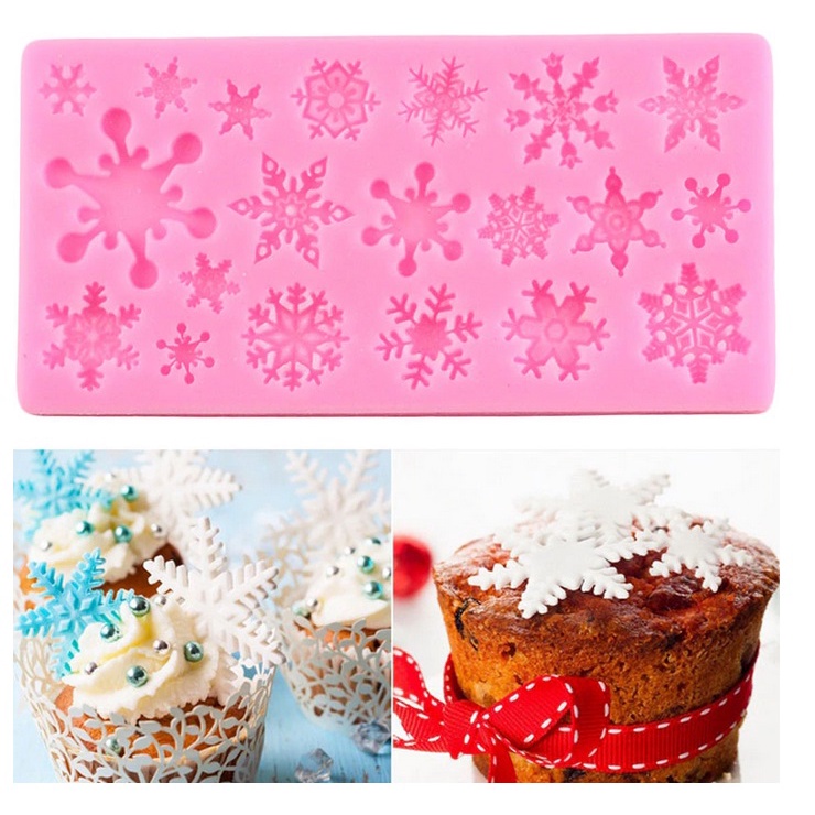 พิมพ์หิมะ พิมพ์คริสมาส พิมพ์สโนวแมน พิมพ์กวางเรนเดีย พิมพ์ฟองดอง พิมพ์วุ้น แม่พิมพ์ พิมพ์ขนม