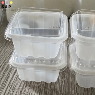 ถ้วยขุ่นนึ่งได้ ถ้วยมินิคัพ ขนาดเล็ก ใหญ่ แพ็ค100ชิ้น (มีฝาปิดล๊อคได้) ขายดีมาก เเบบพอดีคำ