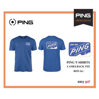 PING T-SHIRTS PP58 CAMELBACK TEE LIMITED EDITION  PING  T-SHIRTS MENS  เสื้อยืดผู้ชาย  เสื้อยืดคอกลม รุ่น LIMITED EDITI