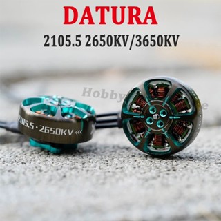 Foxeer Datura มอเตอร์ FPV 2105.5 2650KV 6S 3650KV 4S สําหรับโดรน FPV Freestyle 3-4 นิ้ว