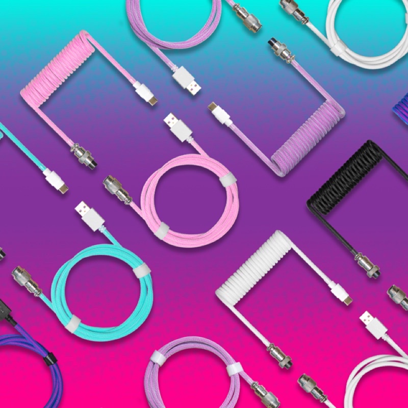 Cooler Master COILED KEYBOARD CABLE Shopee Thailand