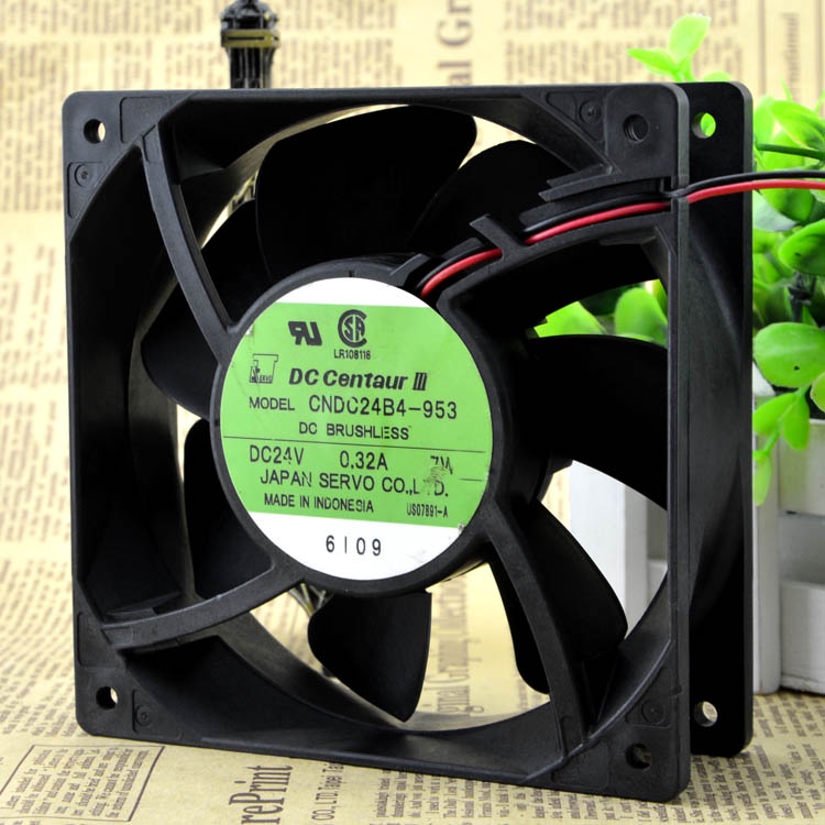 YY 12038 COOLING FAN CNDC24B4-953 24V 0.32A 7W JAPAN
