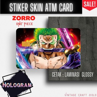 สติกเกอร์ ลายอนิเมะ onepiece zorro สไตล์วินเทจ สําหรับติดตกแต่ง