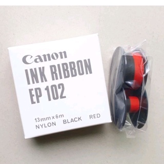 ผ้าหมึกเครื่องคิดเลขพิมพ์กระดาษ ยี่ห้อ Canon Ink Ribbon EP-102 (ของแท้)