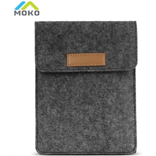 Moko เคสกระเป๋า ผ้าสักหลาด ป้องกัน สําหรับ Kindle E-Reader Kindle 10th Gen 2019 Kindle Paperwhite 11th Gen 2021 Kindle(8th Gen, 2016)