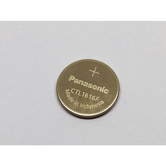 New Original Panasonic Solar CTL1616 CTL1616F Replacement Rechargeable Battery Watch Button Batterie