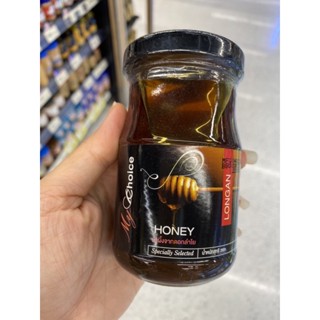 น้ำผึ้ง จากดอกลำไย 100% ตรา มายช้อยส์ 260 G. My Choice Brand Longan Blossom Honey