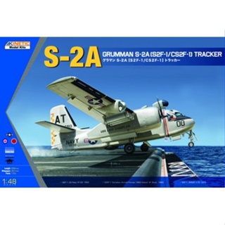 โมเดลประกอบ Kinetic Model1/48 KI-K48039 GRUMMAN S-2A (S2F-1/CS2F-1) TRACKER