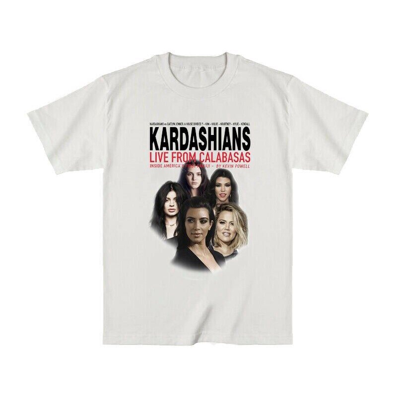 ราคาถูกเสื้อยืดใหม่2022 KARDASHIAN & JENNER ...... Kim, Kylie, Khloe, Kendall, Kourtney,Kuwo-ตอแฟชั่