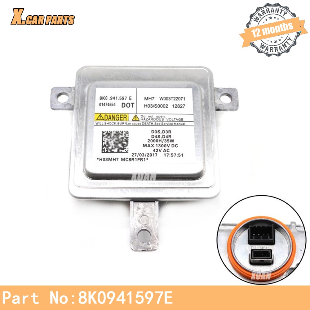 8K0941597E D3S D4S ไฟหน้า HID บัลลาสต์สำหรับ Audi A1 A3 A4 A5 A6 A7 A8 Q3 Q5 Q7 V W ซีซีที่นั่ง Skod