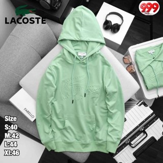 ⏸LACOSTE เสื้อฮู้ดแบรนด์