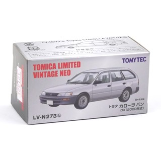 Tomytec 4543736316954 1/64 TOYOTA COROLLA VAN DX SILVER 2000 LV-N273B DIECAST SCALE MODEL CAR