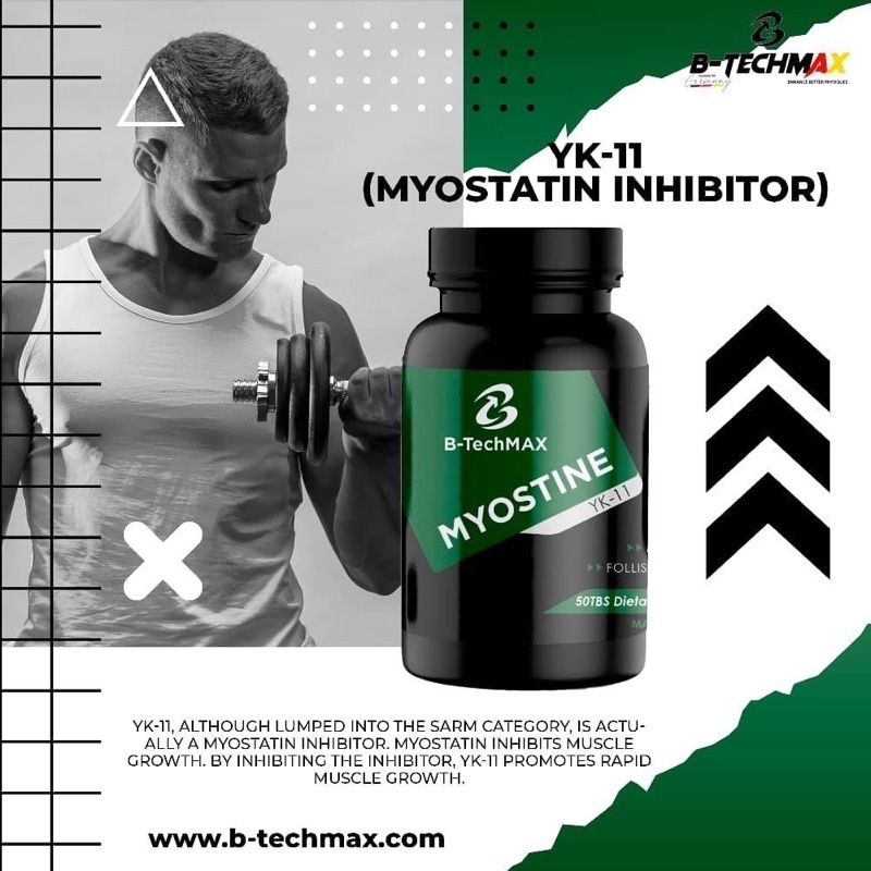 B-TechMax Sarms Myostine YK11 12mg - sarm_combo - ThaiPick