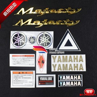 ✕✁☇สติกเกอร์ฉลากสามมิติ ชุบไฟฟ้า 3 มิติ สําหรับ Yamaha Majesty 250 YP250 Majesty