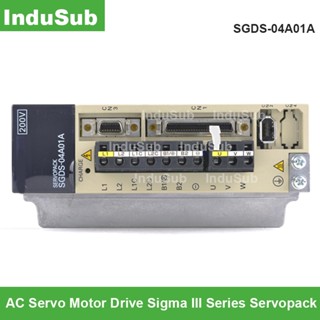 Original SGDS-04A01A เซอร์โวมอเตอร์ไดรฟ์ AC Sigma III Series Servopack