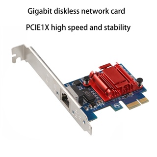 อะแดปเตอร์การ์ดเครือข่ายเกม PCIE 2500Mbps 10 100 1000Mbps RTL8125 RJ45 PCI-E 2.5G X3UF