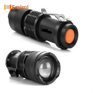 Eralml Q5 ไฟฉาย Led 1200lm อะลูมิเนียมอัลลอย ปรับซูมได้ กันน้ํา กันลื่น ระยะไกล แข็งแรง