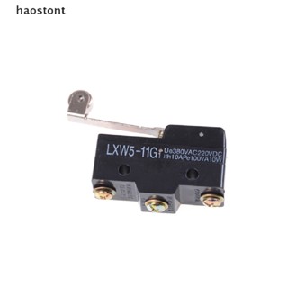 Haostont LXW5-11G สวิตช์ลิมิตไมโคร ก้านลูกกลิ้งยาว 2.6 นิ้ว