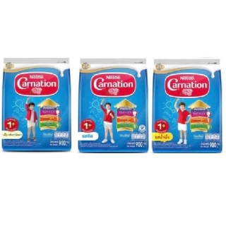 CARNATION นมผงคาเนชั่นสูตร3 1ปี+ 3ปี+ กลิ่นวานิลา,น้ำผึ้ง,จืด ขนาด850 กรัม