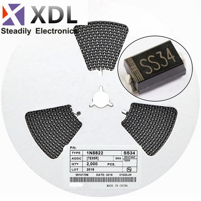 2000PCS 1N4001 M1 1N4004 M4 1N4007 M7 FR107 RS1M FR207 RS2M HER108 US1M SF18 ES1J SF14 ES1D DO-214AC