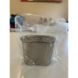 USGI Canteen Cup Replica with Lid, Stainless Steel (New)