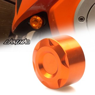 ฝาครอบถังเก็บน้ํารถจักรยานยนต์ CNC สําหรับ KTM Duke 200 125 390 125 2013-2018