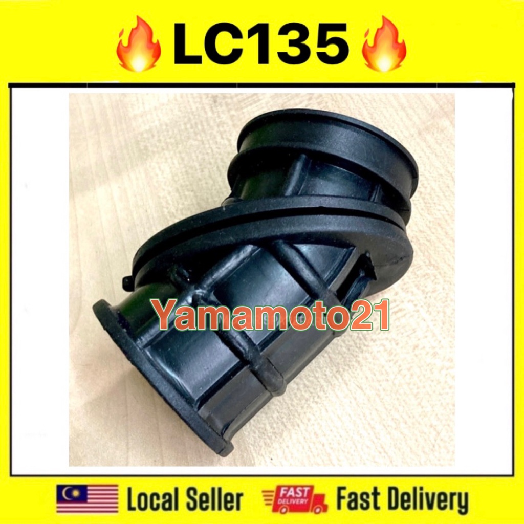 YAMAHA LC135 V1 LC 135 V1 135LC V1 AIR HOSE ทําความสะอาด Outlet ท่อเครื่องปรับอากาศข้อต่อยาง ageah a