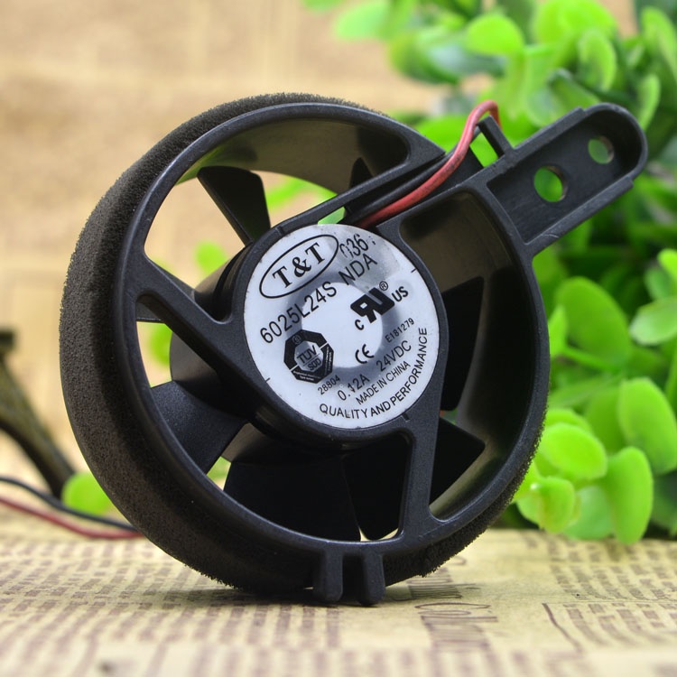 ซ ที&T 6CM 6025 24V 0.12A 6025L24S NDA CIRCULAR COOLING FAN