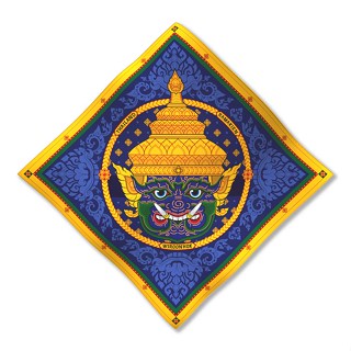 Ramakien Handkerchief Scarf - WIROONHOK (ผ้าคาดอเนกประสงค์ วิรุฬหก)