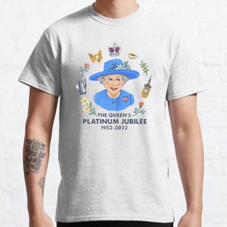 เสื้อยืดวินเทจ ปฏิบัติการลอนดอนบริดจ์ Tshirt Long Live The Queen R.I.P QUEEN ELIZABETH 1926-2022 เสื้อยืดพิมพ์ลายสุนทรีย