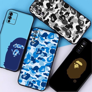 เคสซิลิโคน ลาย BAPE หรูหรา สําหรับ Vivo V11 V15 V19 V20 Y70 V21 V21E Y12S V23 Pro LK15