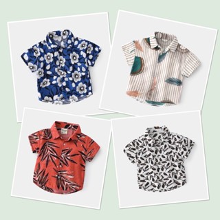 เสื้อฮาวาย เสื้อเชิ้ตเด็กไปทะเล..