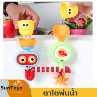 [ SunToy ] ตาโต ตาโตพ่นน้ำ  ของเล่นเด็กในห้องน้ำ Bath Toy