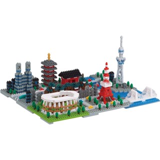 Direct from Japan Kawada Nanoblock Tokyo 1280pcs NB-040