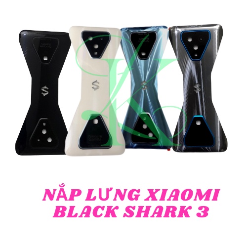 ฝาหลังสําหรับ Xiaomi Black shark 3 และ black shark 3 pro (ฝาหลังสําหรับ xiaomi back shark 3 / black 