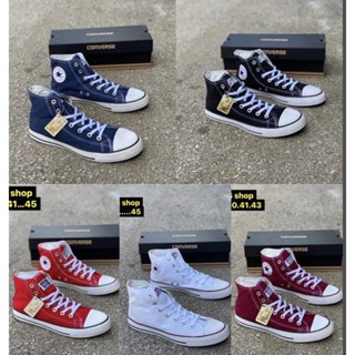 รองเท้าผ้าใบConverse ออลสตาร์แบบหุ้มข้อมี36-45🌹