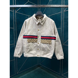 เสื้อแจ็กเกต Gucci 22SS 1:1 คุณภาพสูงสุด จัดส่งฟรี ภาพถ่ายจากสินค้าจริง