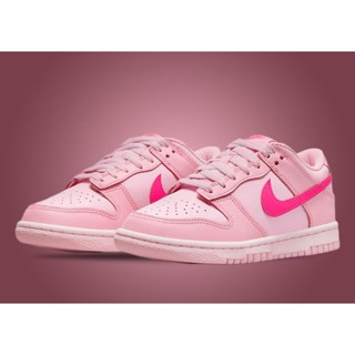 *พร้อมส่ง*แท้💯%✔️NIKE DUNK LOW TRIPLE PINK "BARBIE"