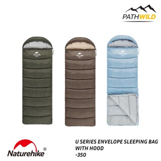 NATUREHIKE NH20MSD07 U SERIES ENVELOPE SLEEPING BAG WITH HOO…
