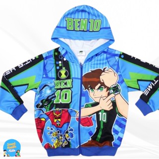 เสื้อแจ็คเก็ต เสื้อกันหนาว เบนเท็น BEN10 OMNIVERSE มีหมวก ฮู้ด สำหรับเด็กผู้ชาย ลิขสิทธิ์แท้ 100% มีป้ายห้อยทุกตัว