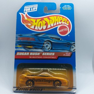 รถเหล็ก Hotwheels 96 MUSTANG CONVERTIBLE (ib37)