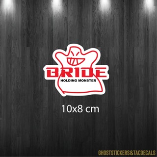 สติกเกอร์BRIDE ตกแต่ง รถยนต์ มอเตอร์ไซค์