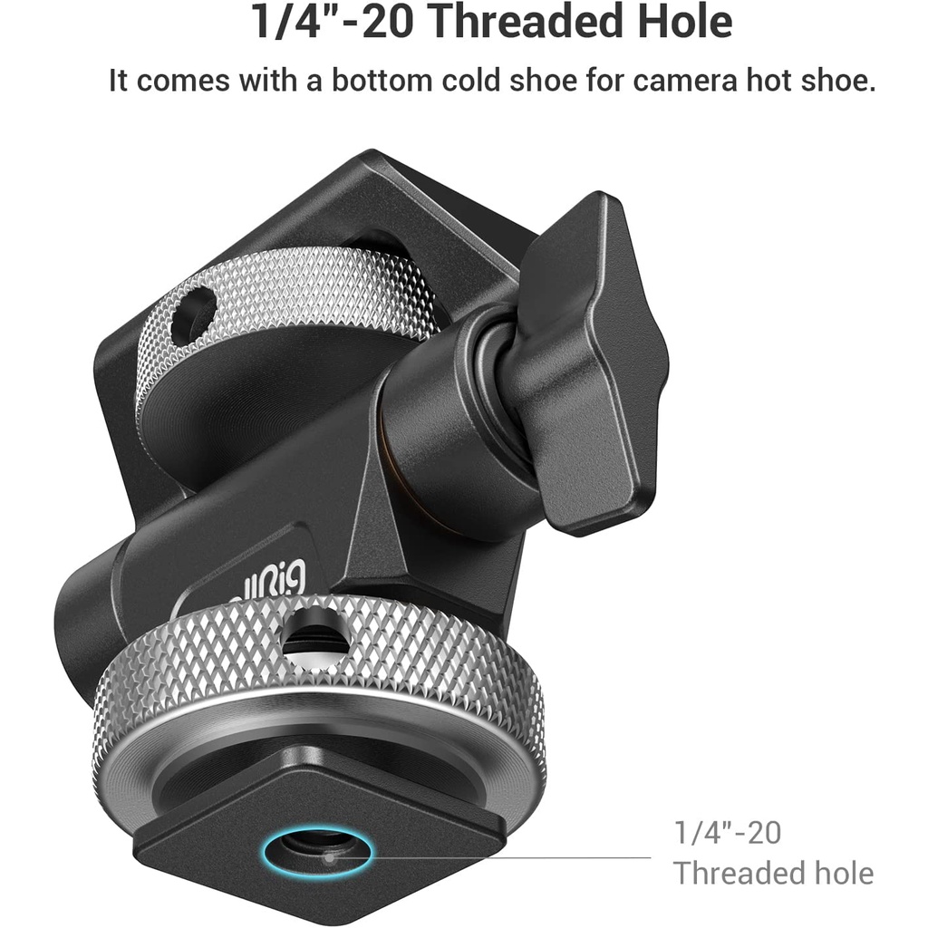🔥ส่งไวจากไทย🔥Smallrig อุปกรณ์เมาท์ ขาตั้งหมุนได้ พร้อมเมาท์ยึดติด Cold Shoes สามารถปรับได้ - รูปที่ 6