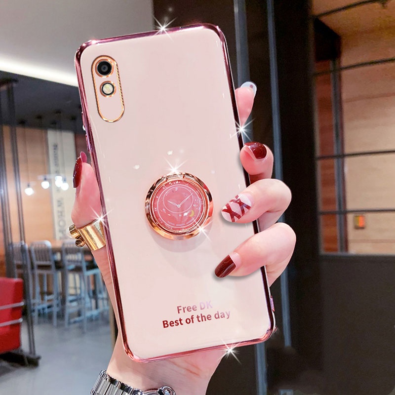 เคสโทรศัพทสําหรับ XiaoMi Redmi 9A 13C 12 12C 9C 10C 8A 9T 10 9 8 5G แหวนนุ ่ มกันกระแทกกันชนกรณีปกหลัง
