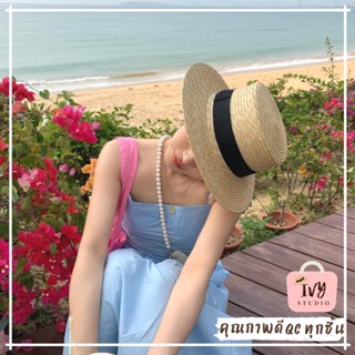 💕ivy หมวกสาน Venez ( B56 )  หมวกกันแดด