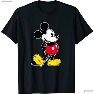 Tee photo man Golden State Warriors เสื้อยืด Disney Mickey Mouse Classic Pose T-Shirt เสื้อคู่ คู่