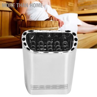 More Than Home เครื่องทําความร้อนซาวน่า Sac‐60 6kW 380V ความแม่นยําสูง สําหรับห้องน้ํา ขนาดเล็ก