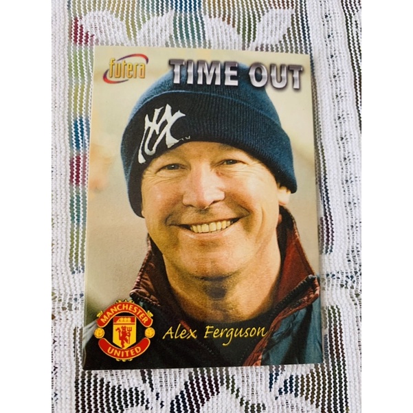 Futera 1998 Manchester United : Sir Alex Ferguson Time Out Collectors Card. สภาพใกล้มิ้นต์ดีเยี่ยม