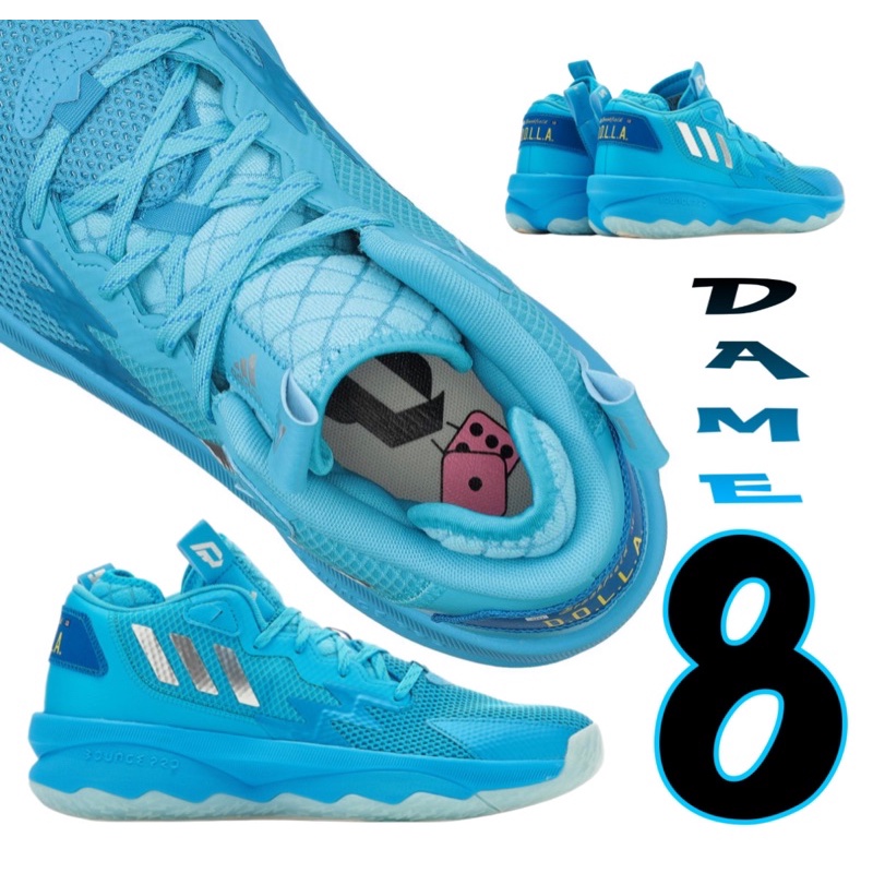 Adidas DAME 8 "YOUNG DOLLA" GY6465 " ของแท้ ป้ายไทย " รองเท้าบาสเกตบอล